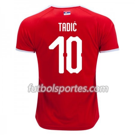 Camisetas Serbia Tadic 10 Primera Equipacion Mundial 2018